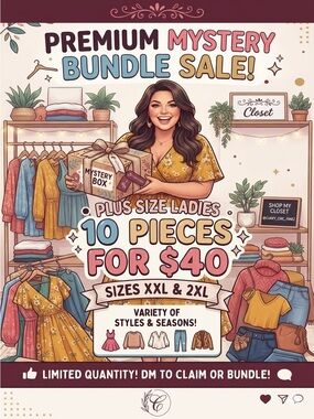 Plus Size Ladies bundle- name Brands